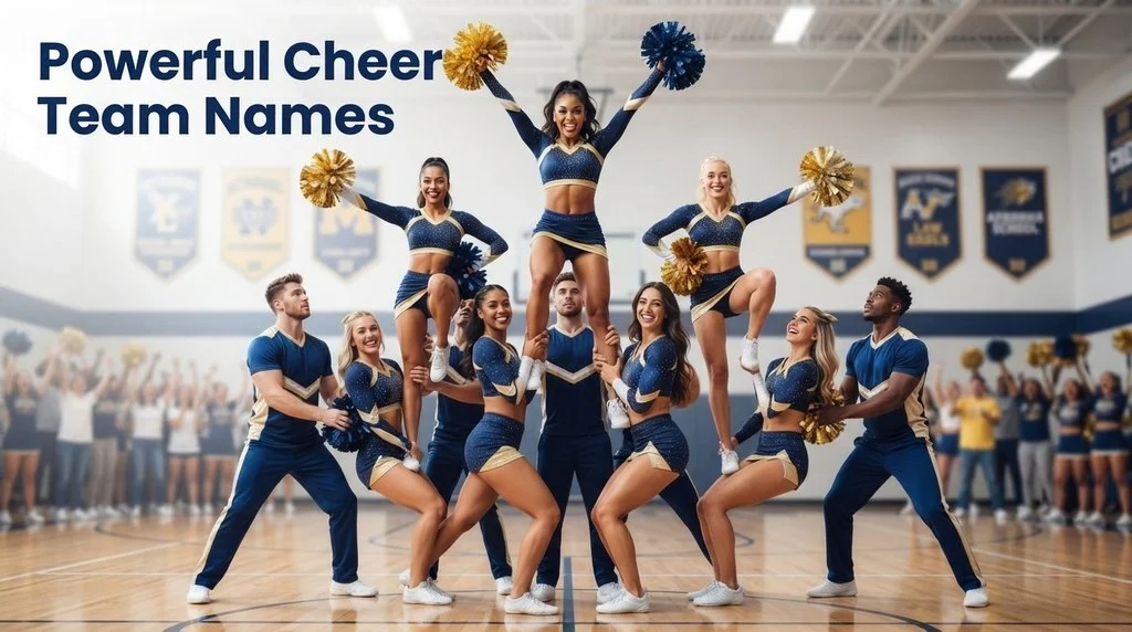 Powerful Cheer Team Names