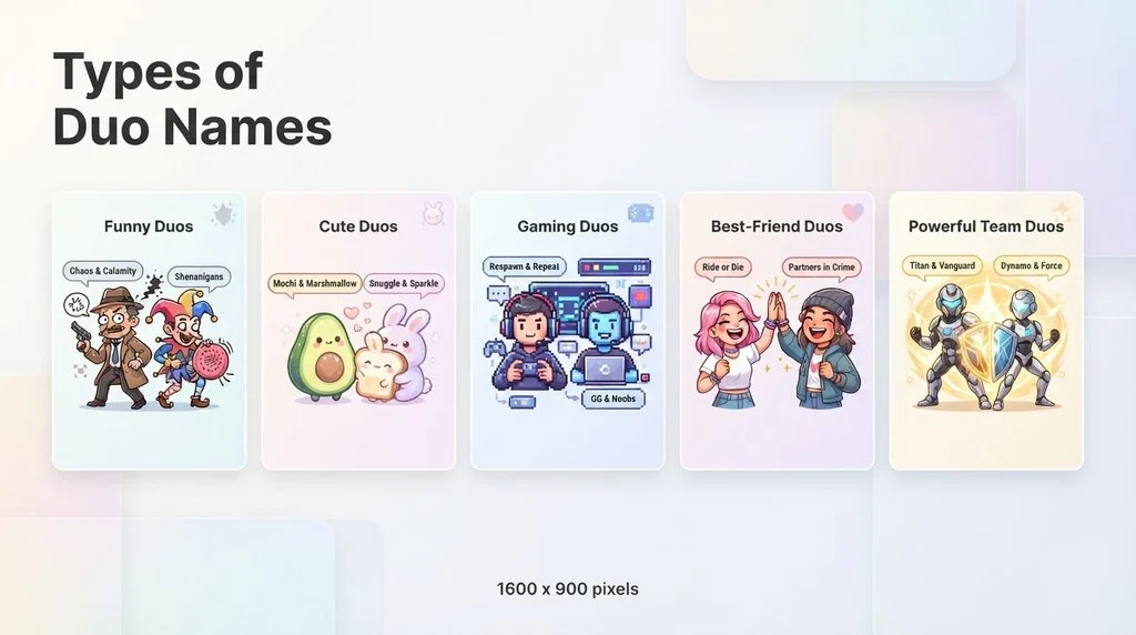 Types of Duo Names