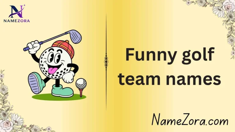 Funny golf team names