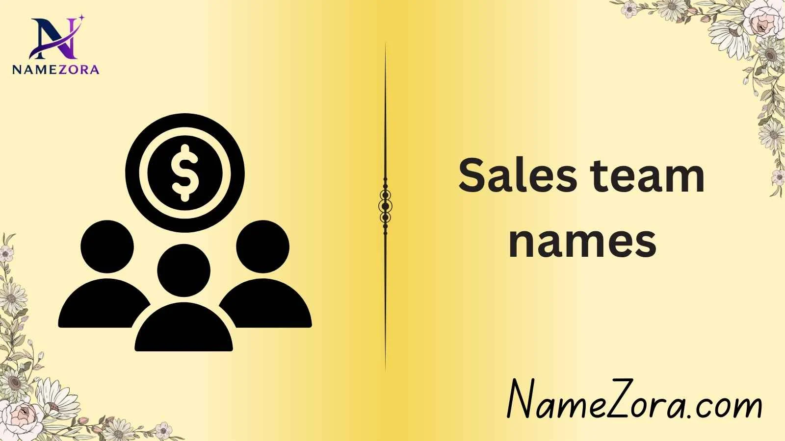 Sales team names