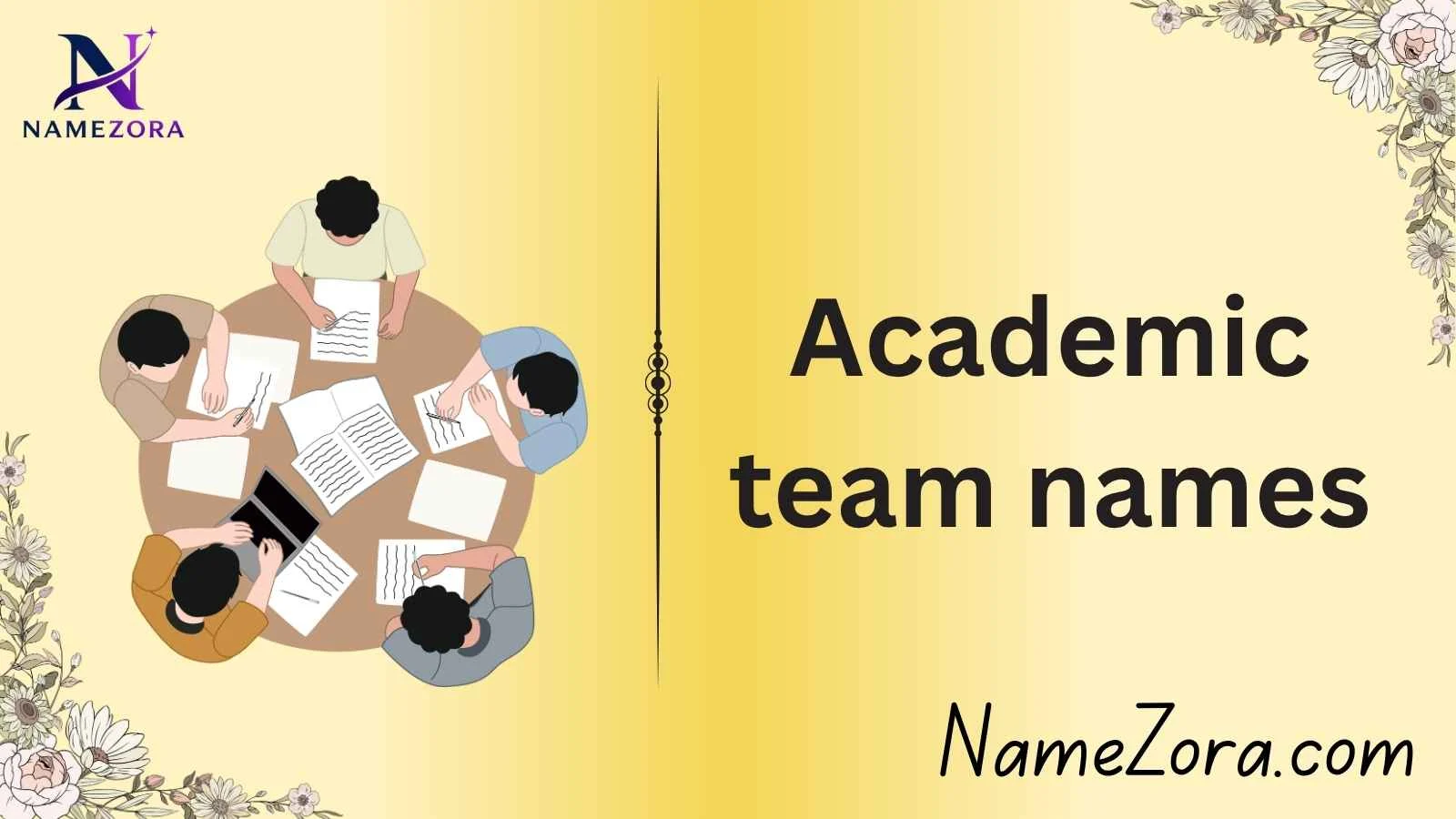 Academic team names