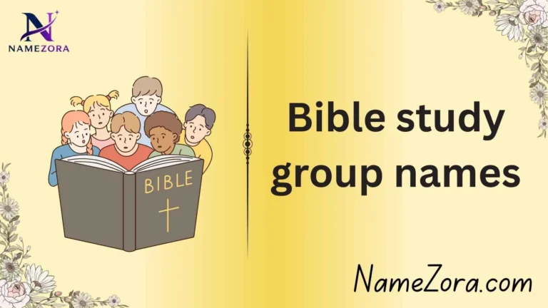 Bible study group names
