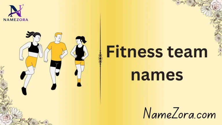 Fitness team names