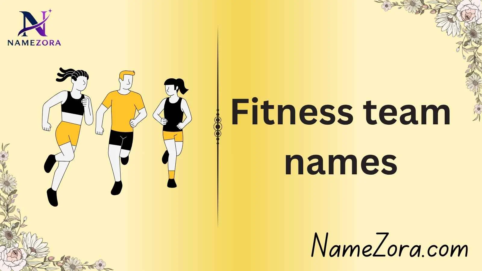 Fitness team names
