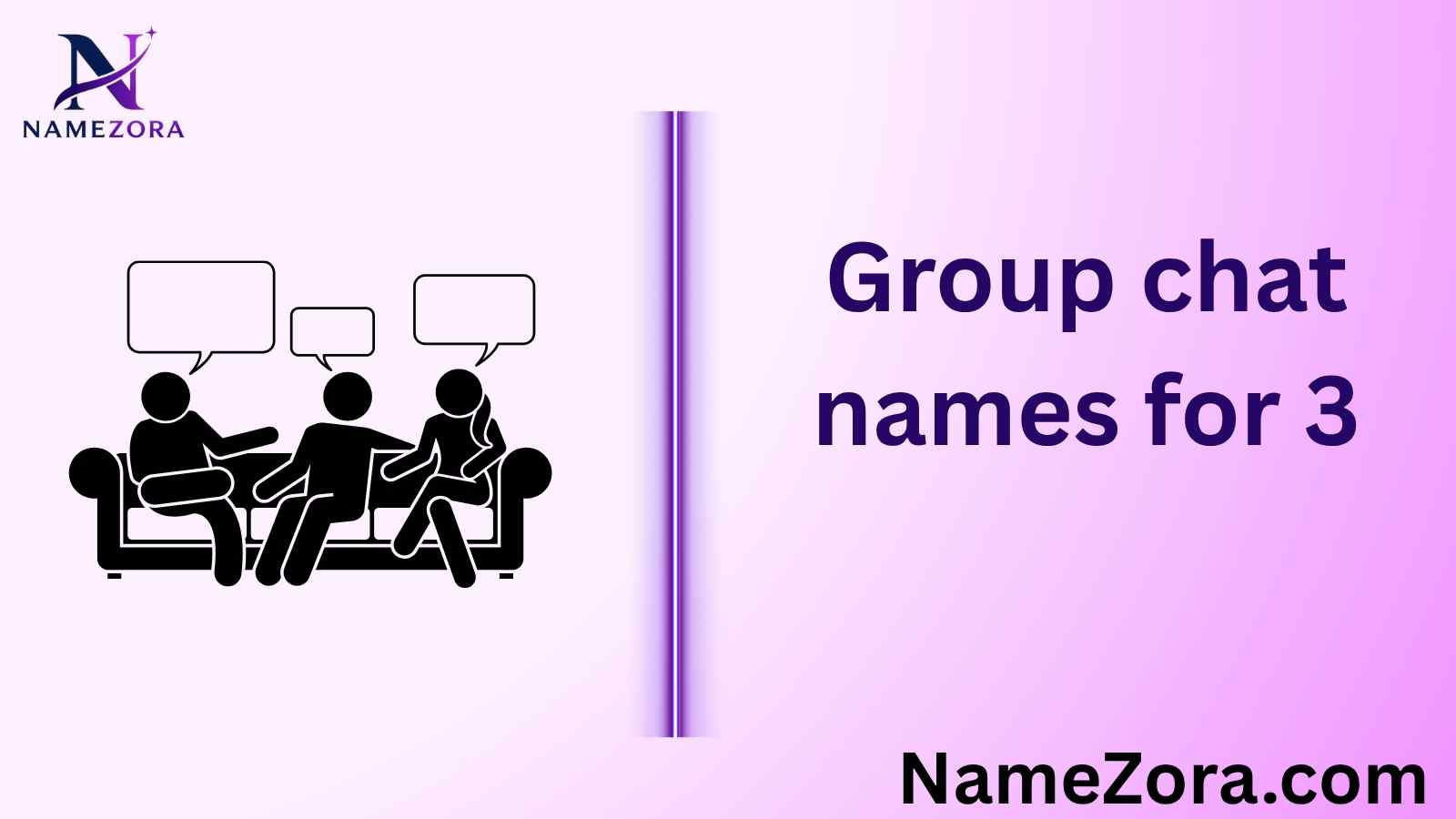 Group chat names for 3
