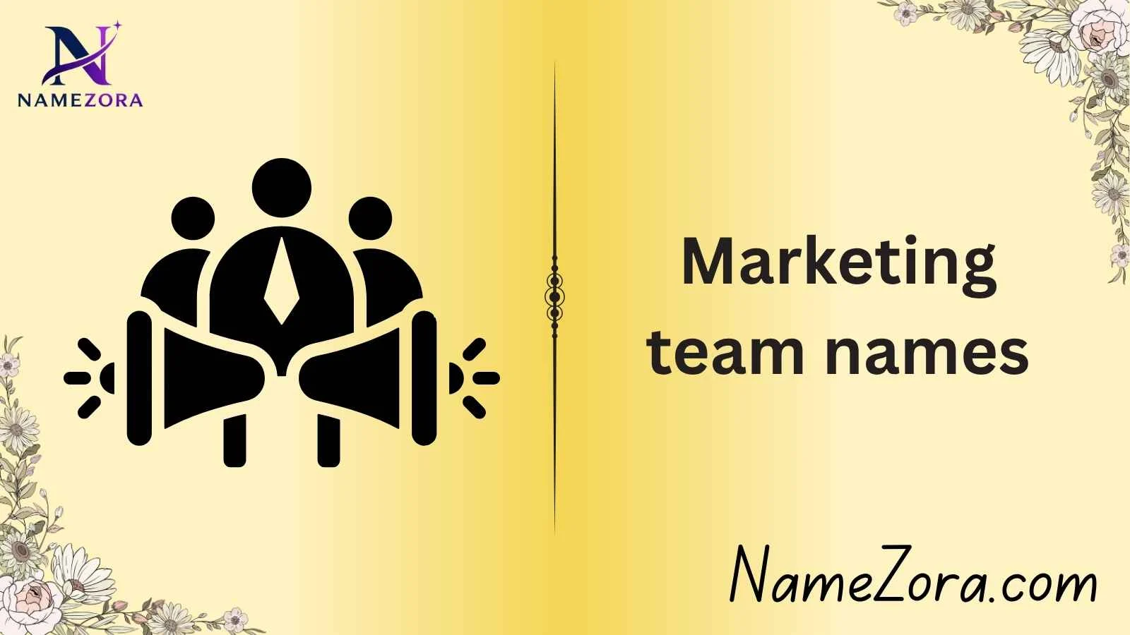 Marketing team names