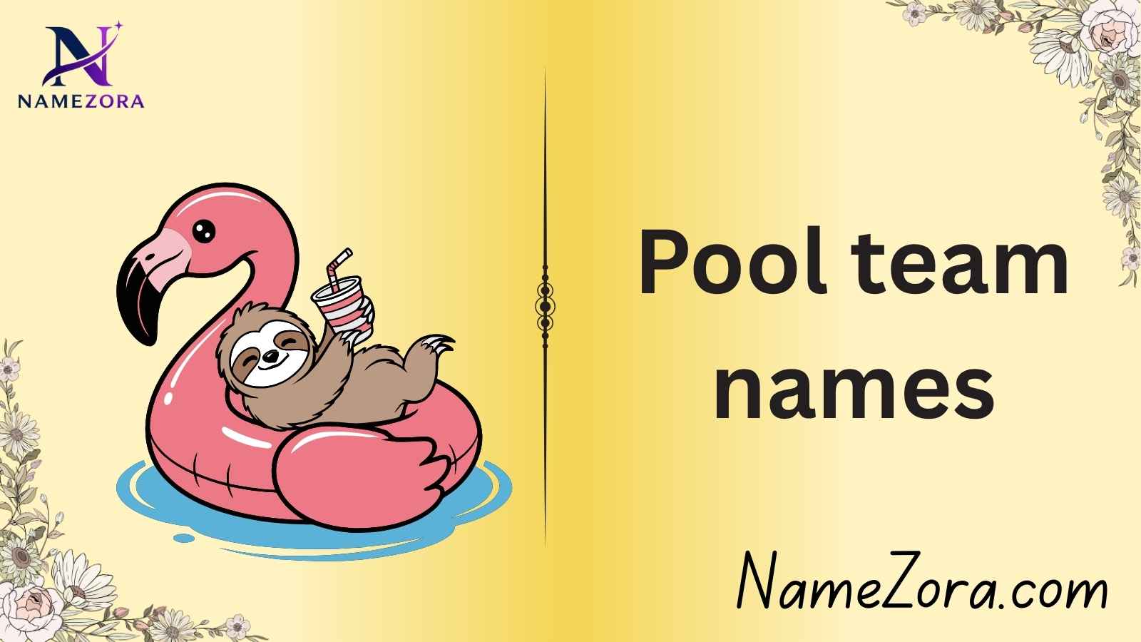 Pool team names