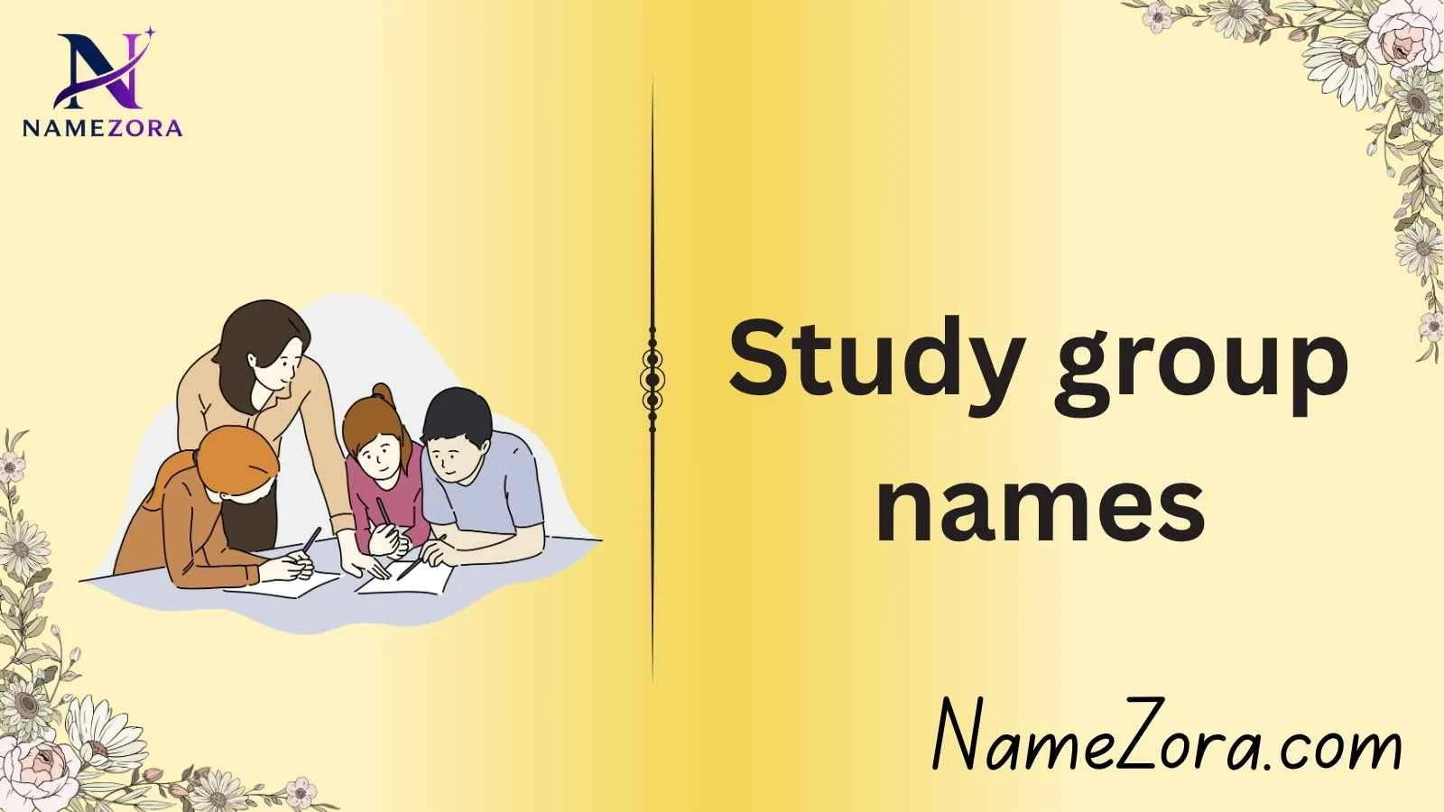 Study group names