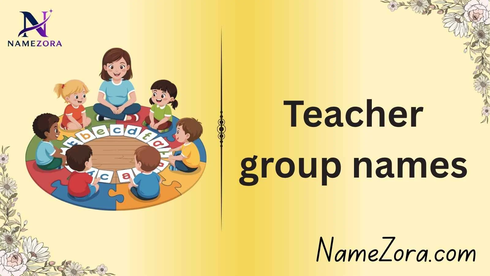 Teacher group names