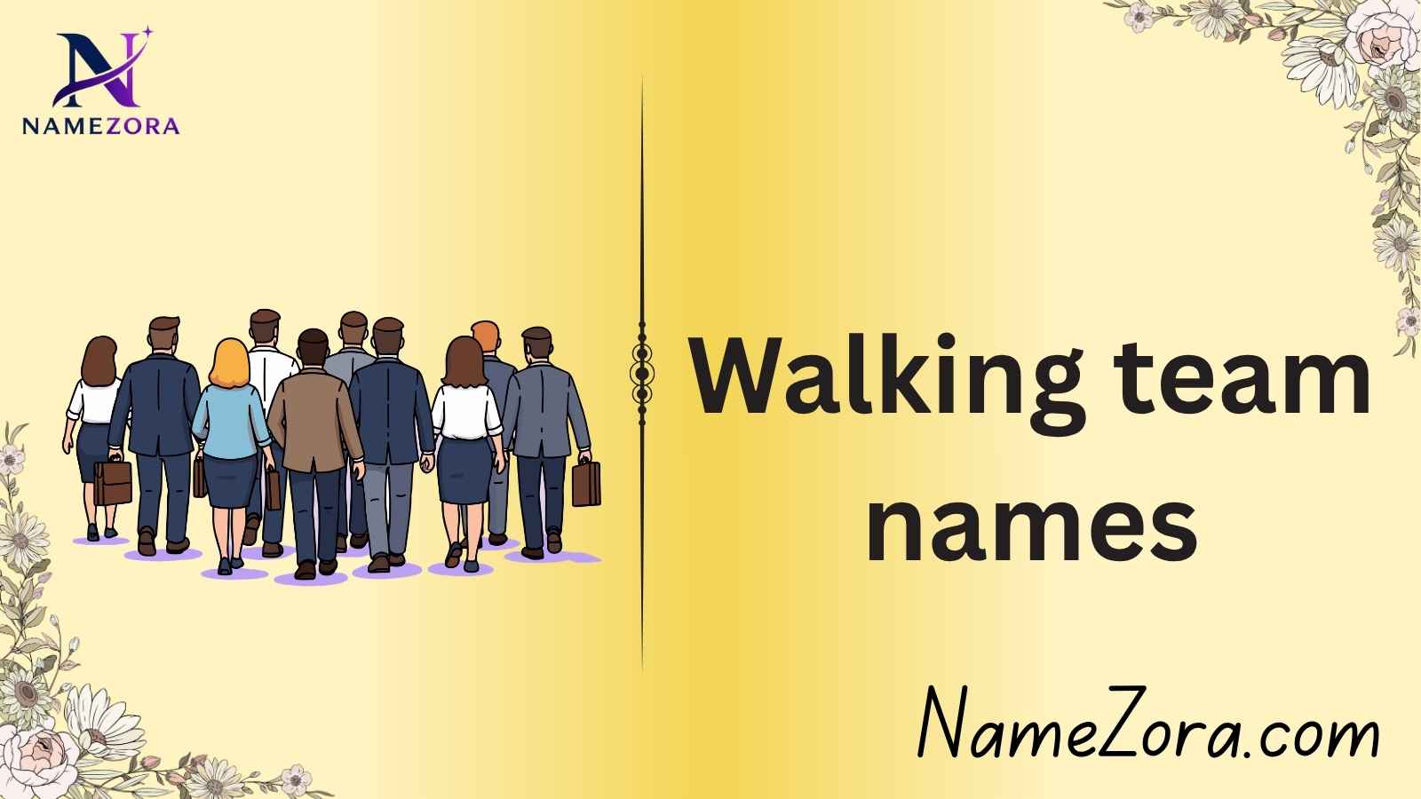 Walking team names