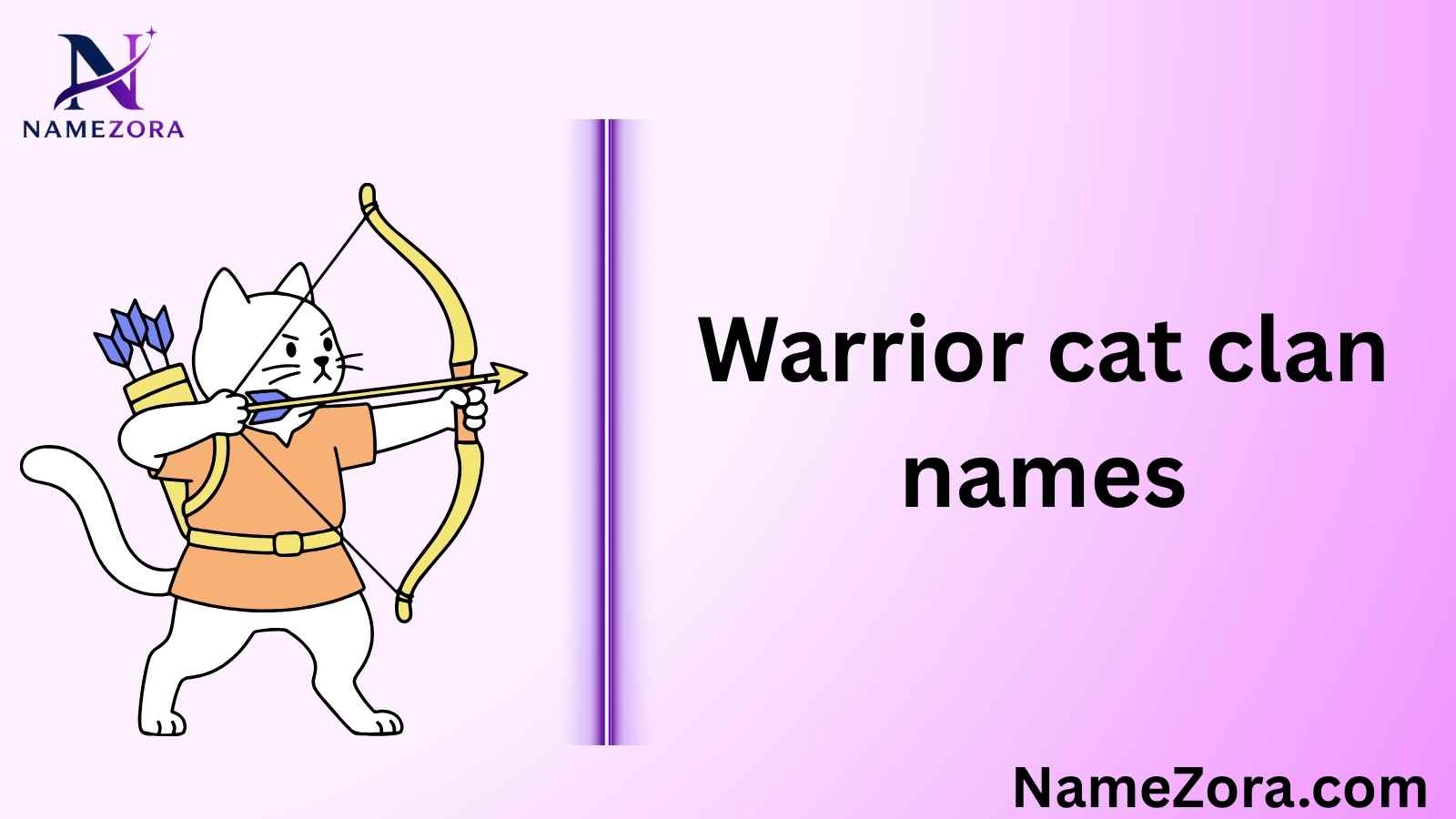 Warrior cat clan names