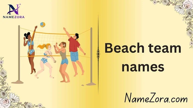 Beach team names