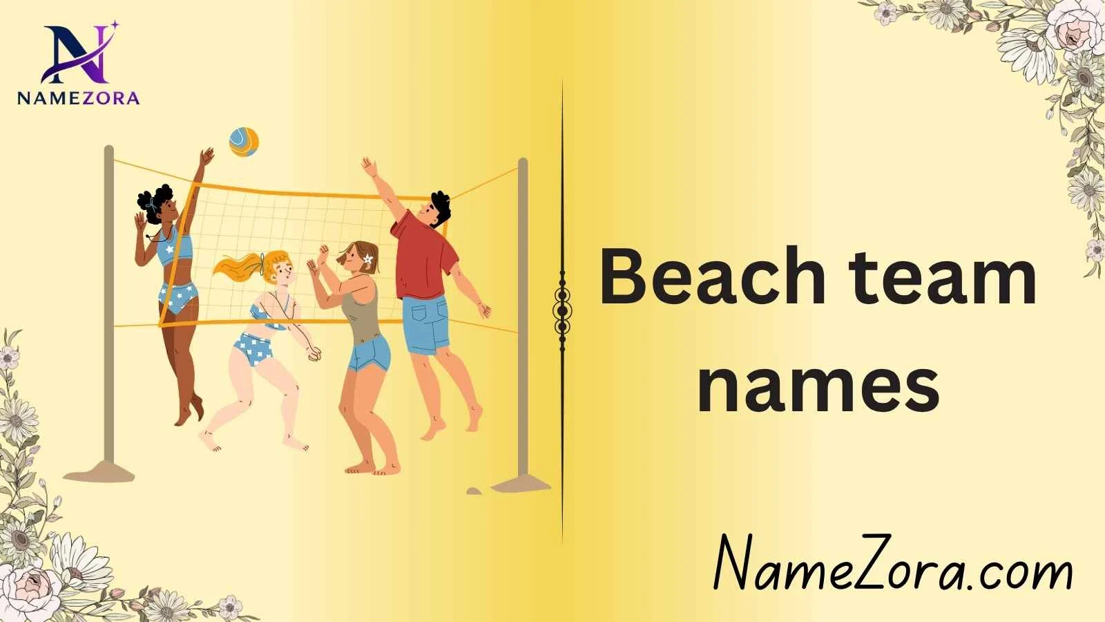 Beach team names