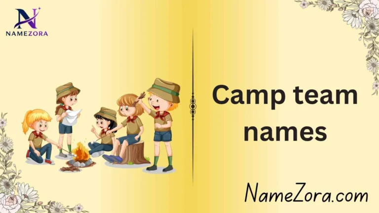 Camp team names