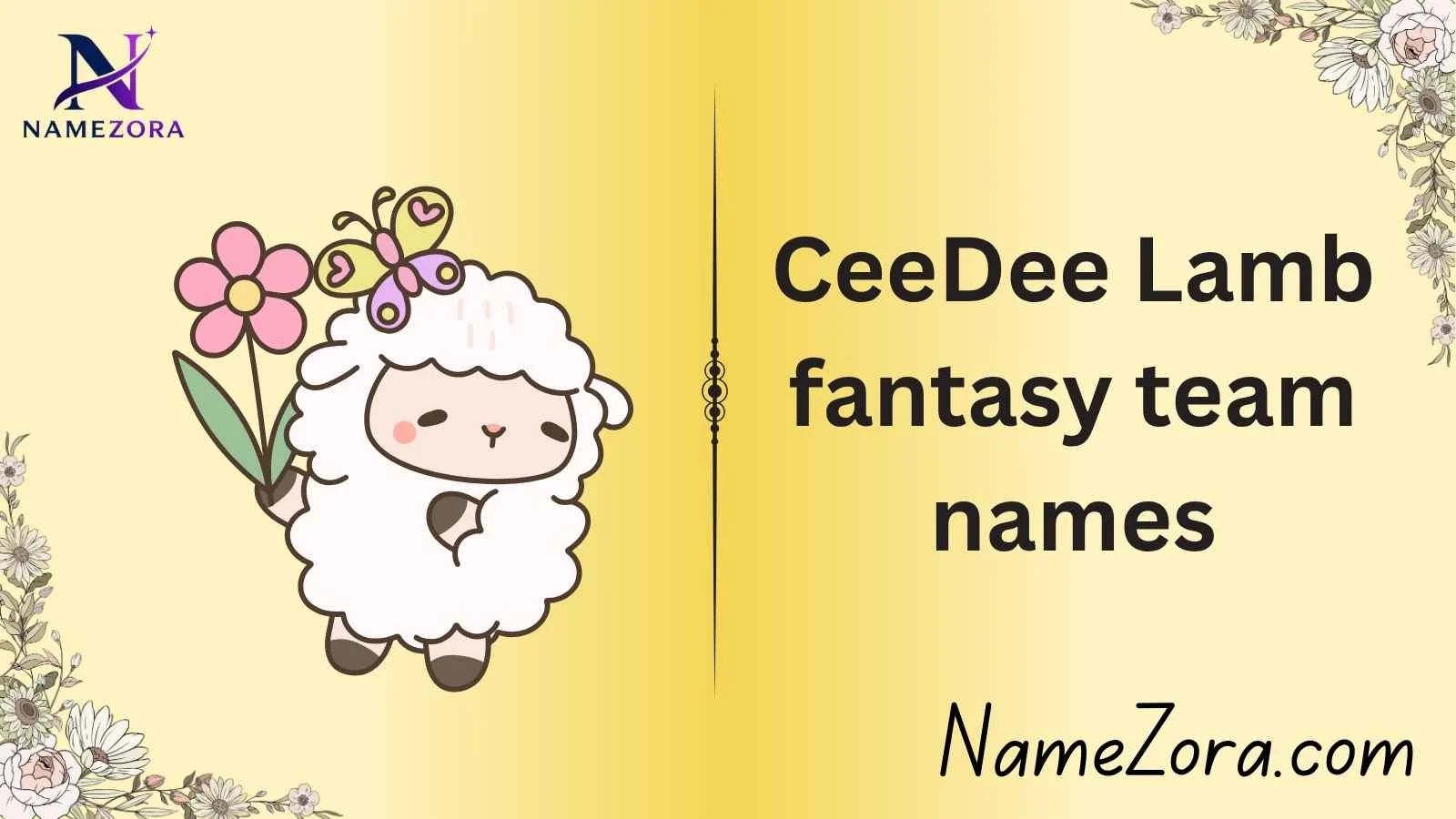 CeeDee Lamb fantasy team names