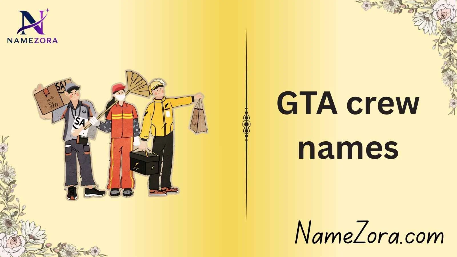 GTA crew names