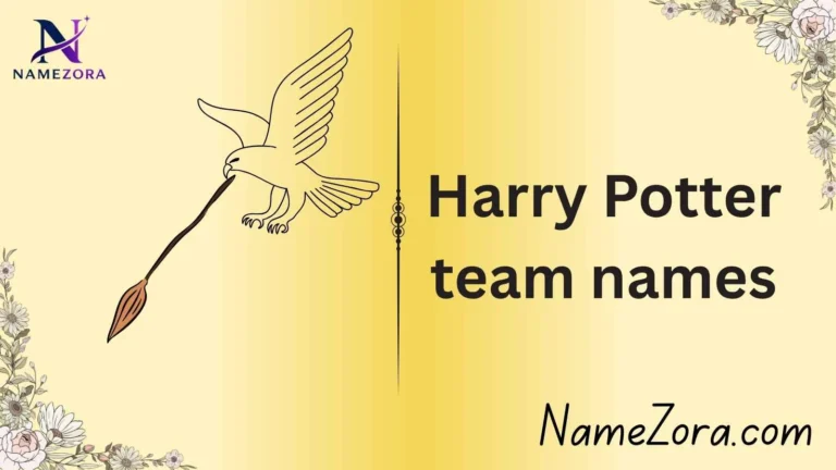 Harry Potter team names
