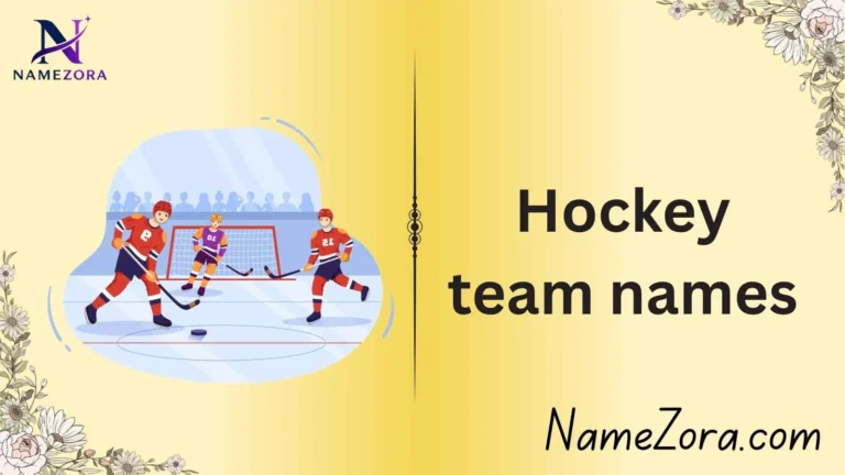Hockey team names