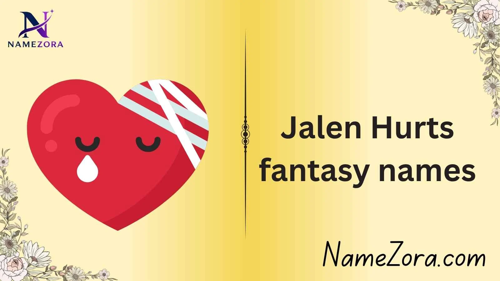 Jalen Hurts fantasy names