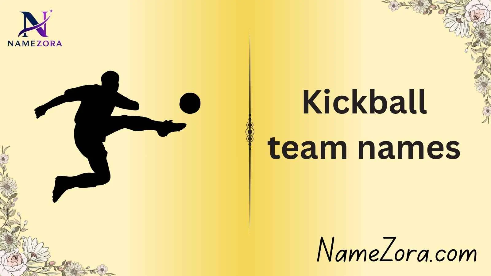 Kickball team names