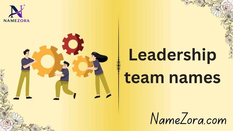 Leadership team names