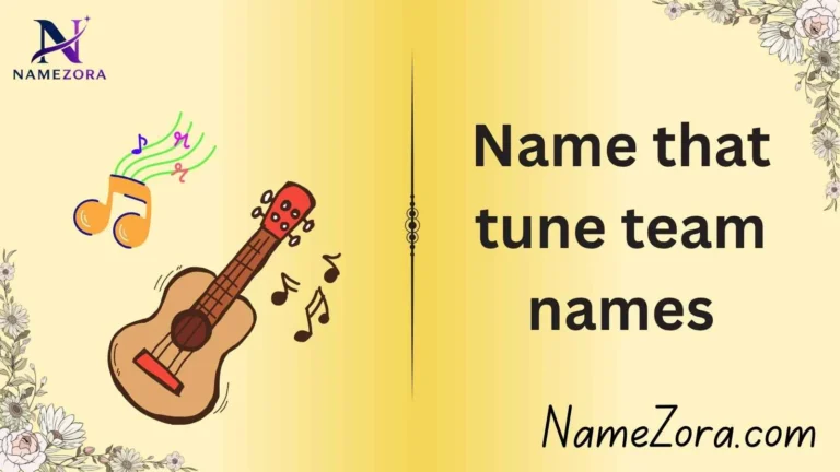 Name that tune team names