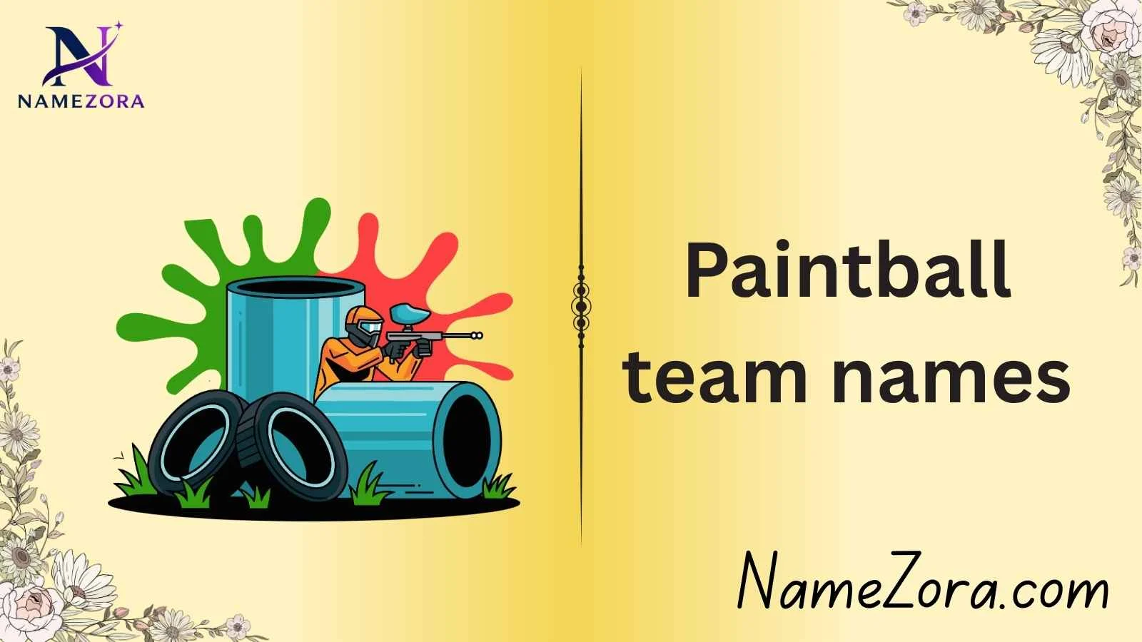 Paintball team names