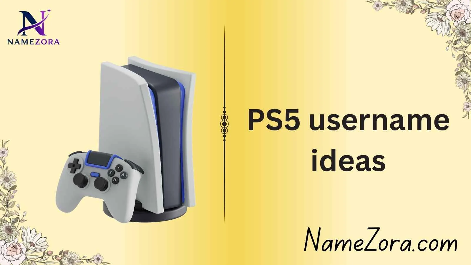 PS5 username ideas