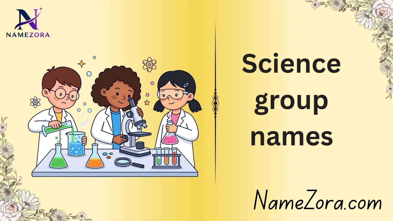 Science group names