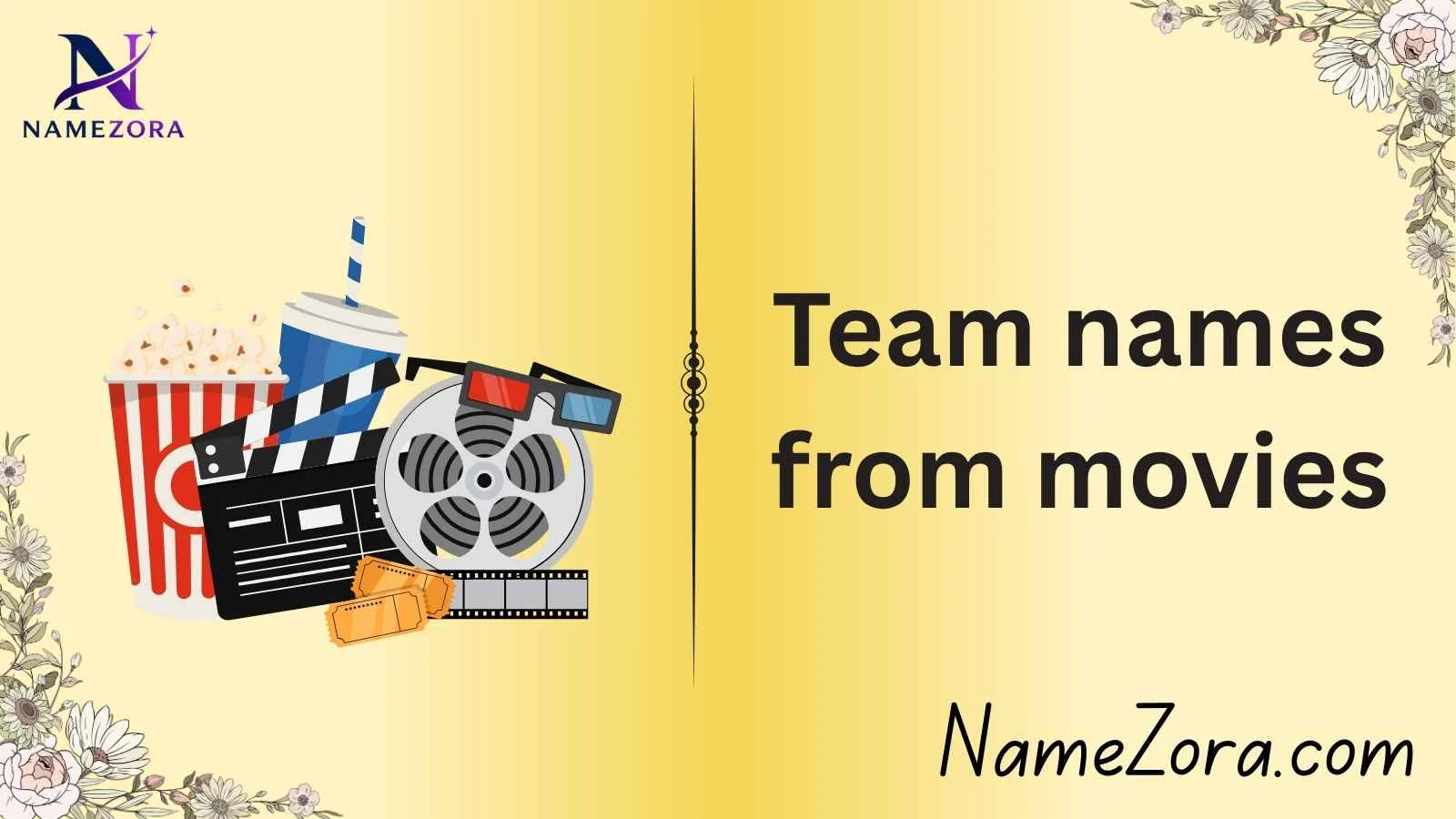 Team names from movies