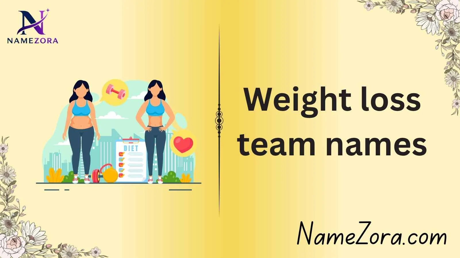Weight loss team names