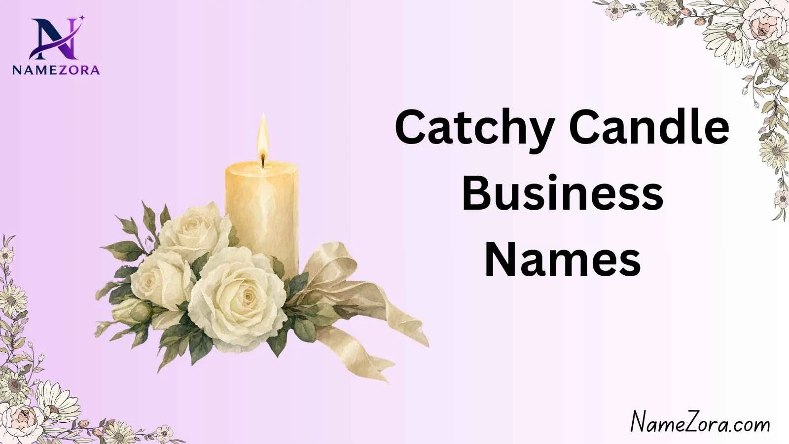 Catchy Candle Business Names