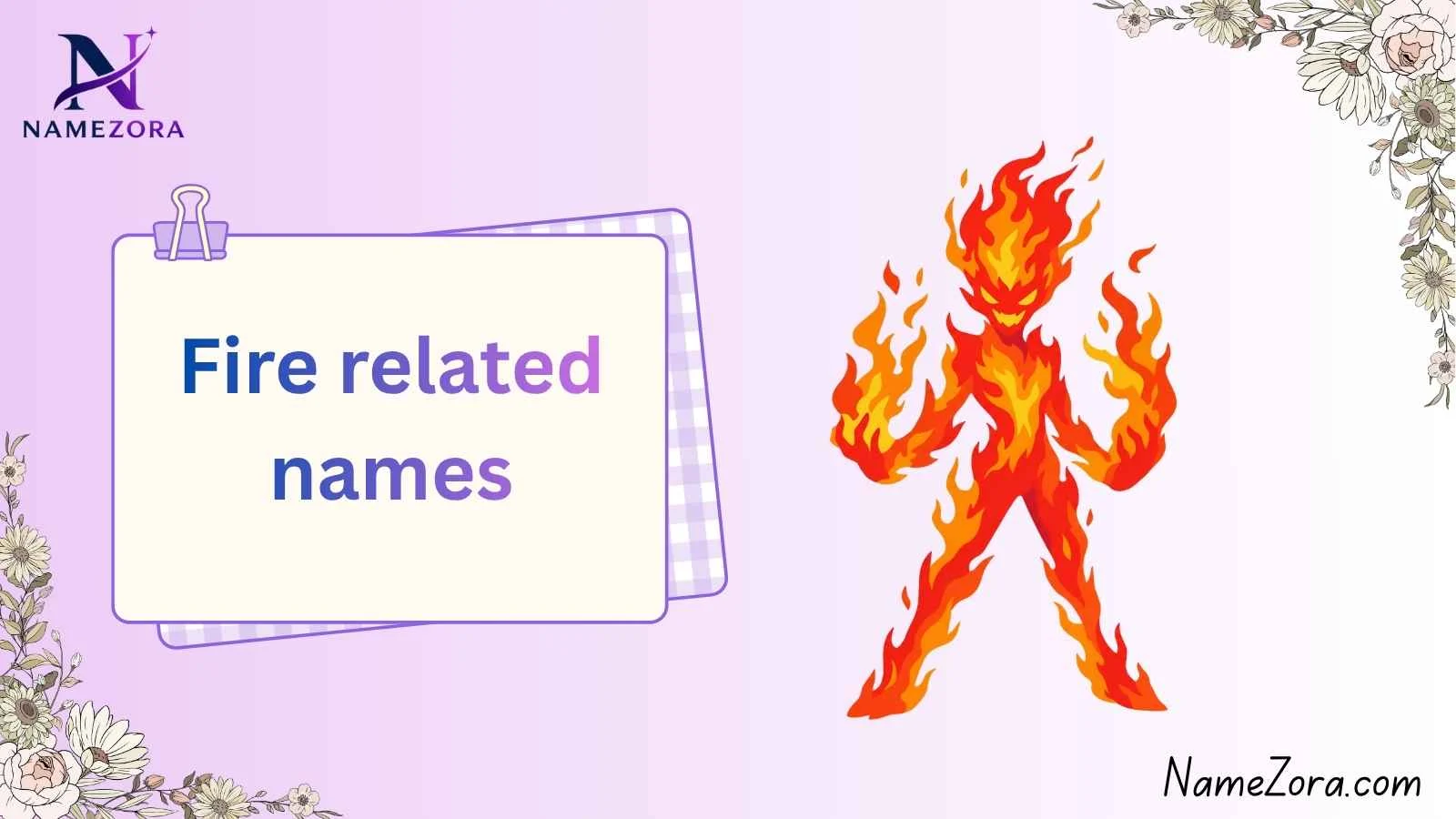 Fire related names