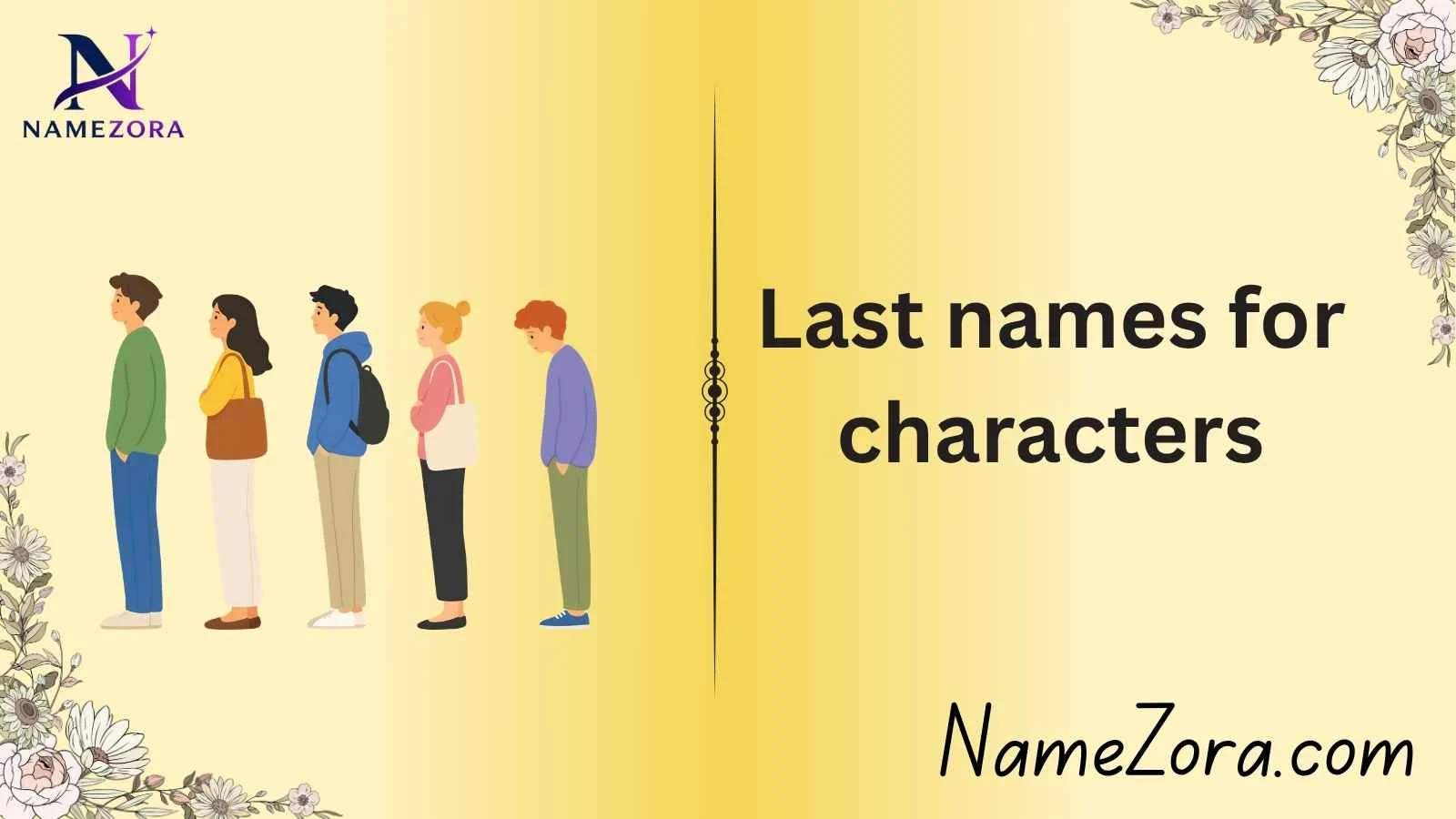 Last names for characters
