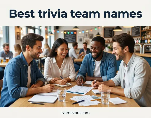 Best trivia team names