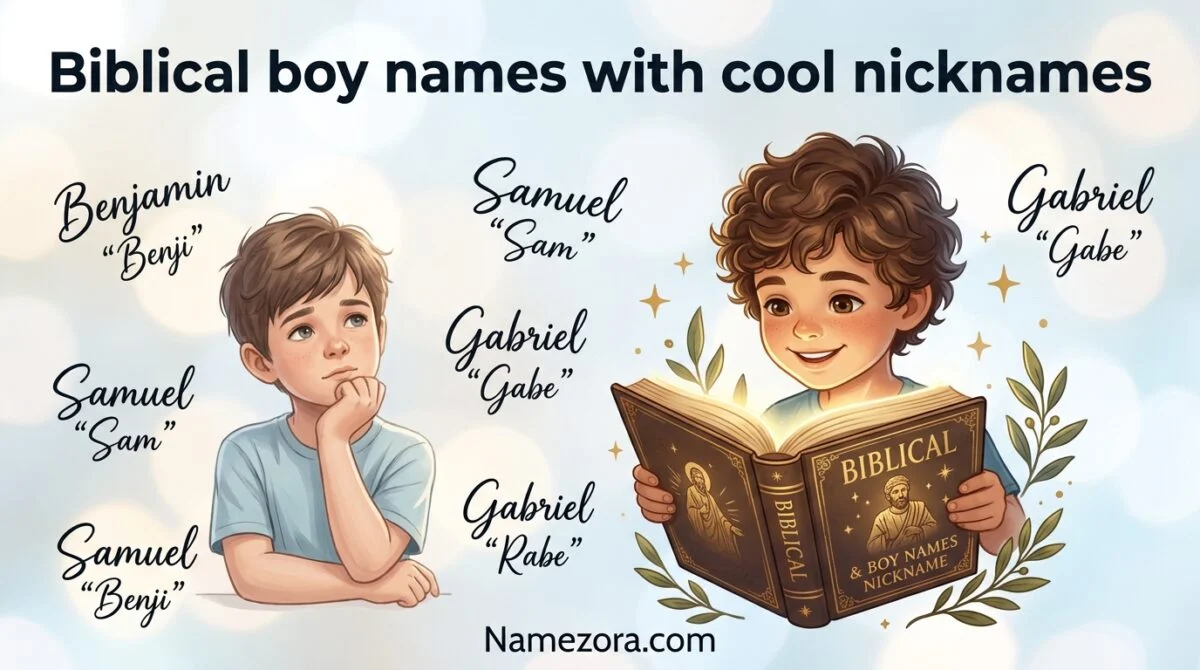 Biblical boy names with cool nicknames