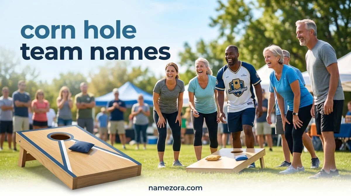 corn hole team names