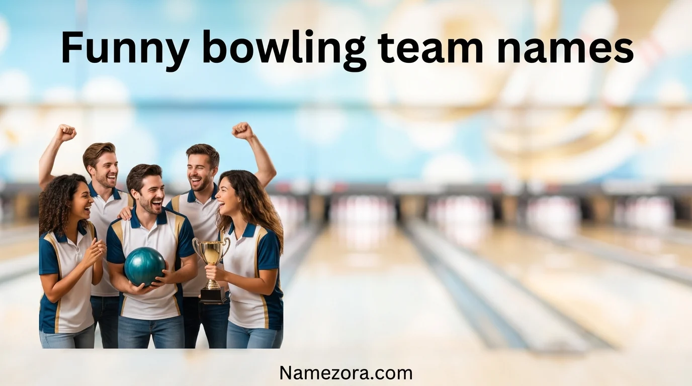 Funny bowling team names