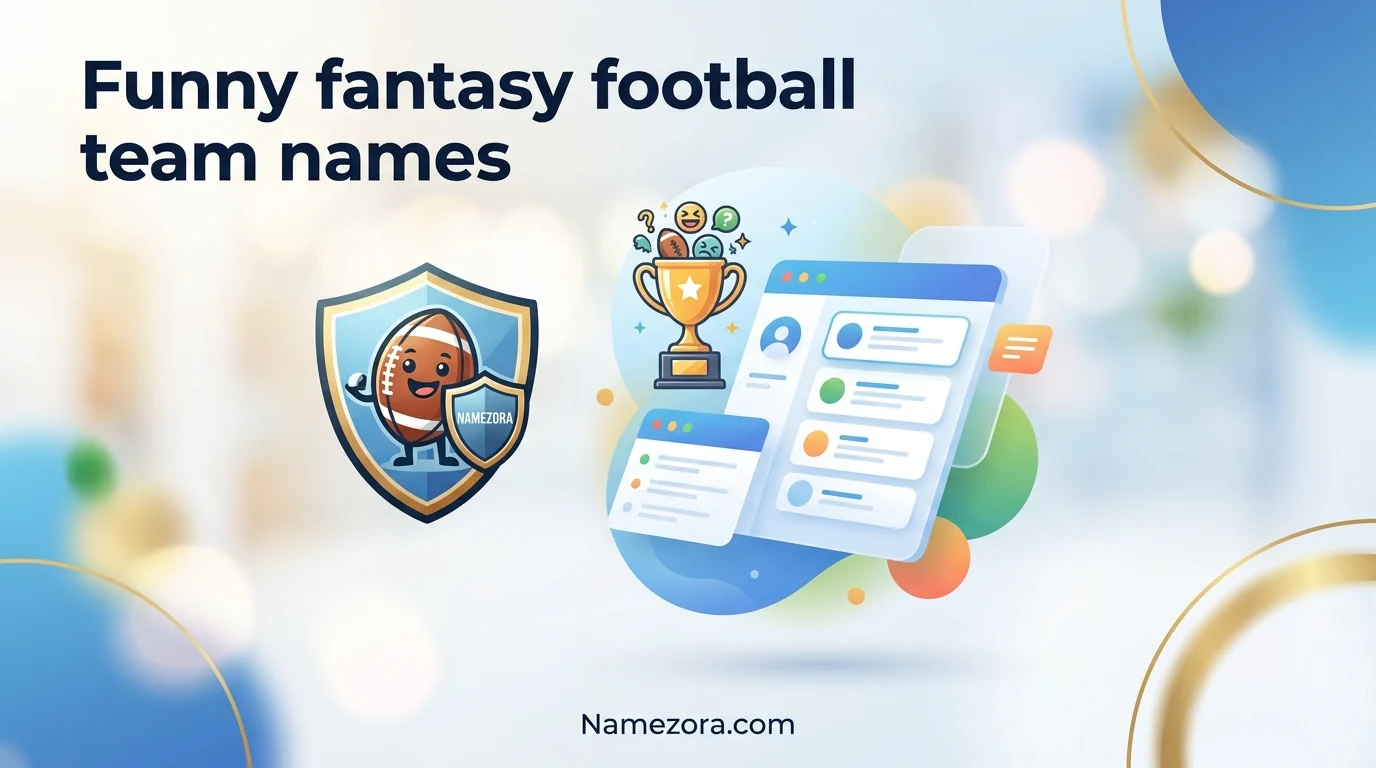 Funny fantasy football team names