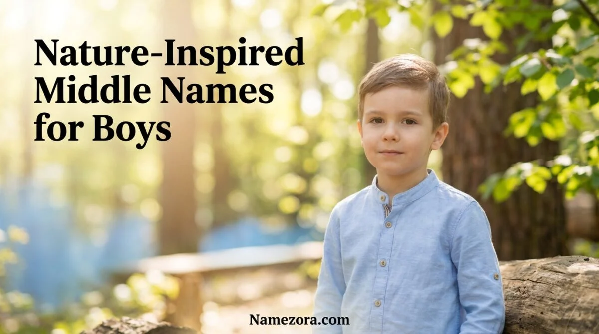 Nature-Inspired Middle Names for Boys