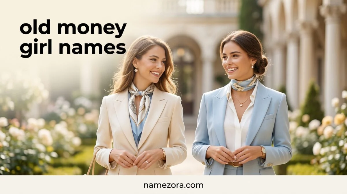 old money girl names