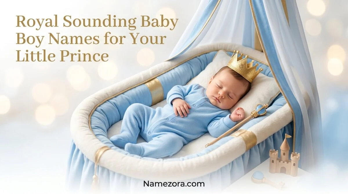 Royal Sounding Baby Boy Names for Your Little Prince