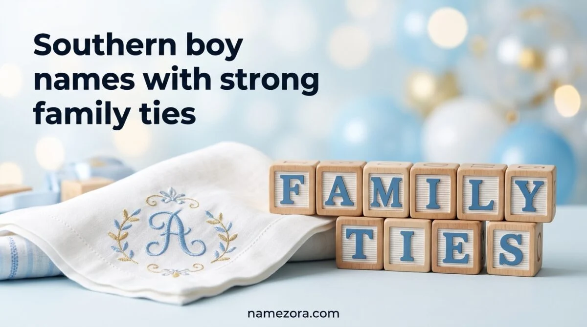 Southern boy names with strong family ties