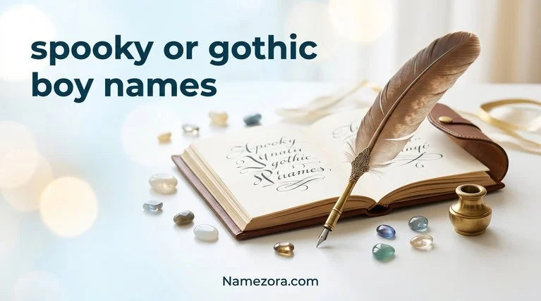 spooky or gothic boy names