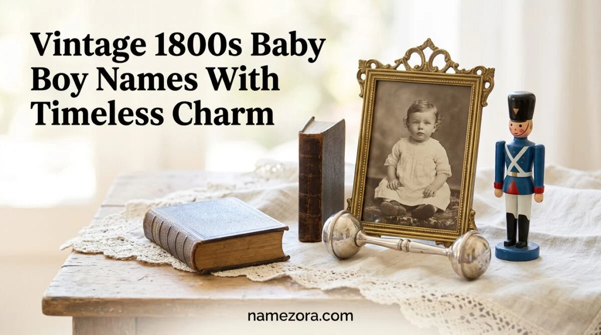 Vintage 1800s Baby Boy Names With Timeless Charm
