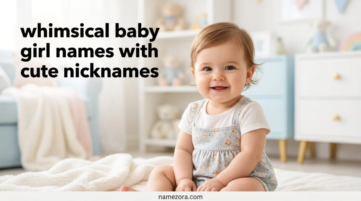 whimsical baby girl names with cute nicknames